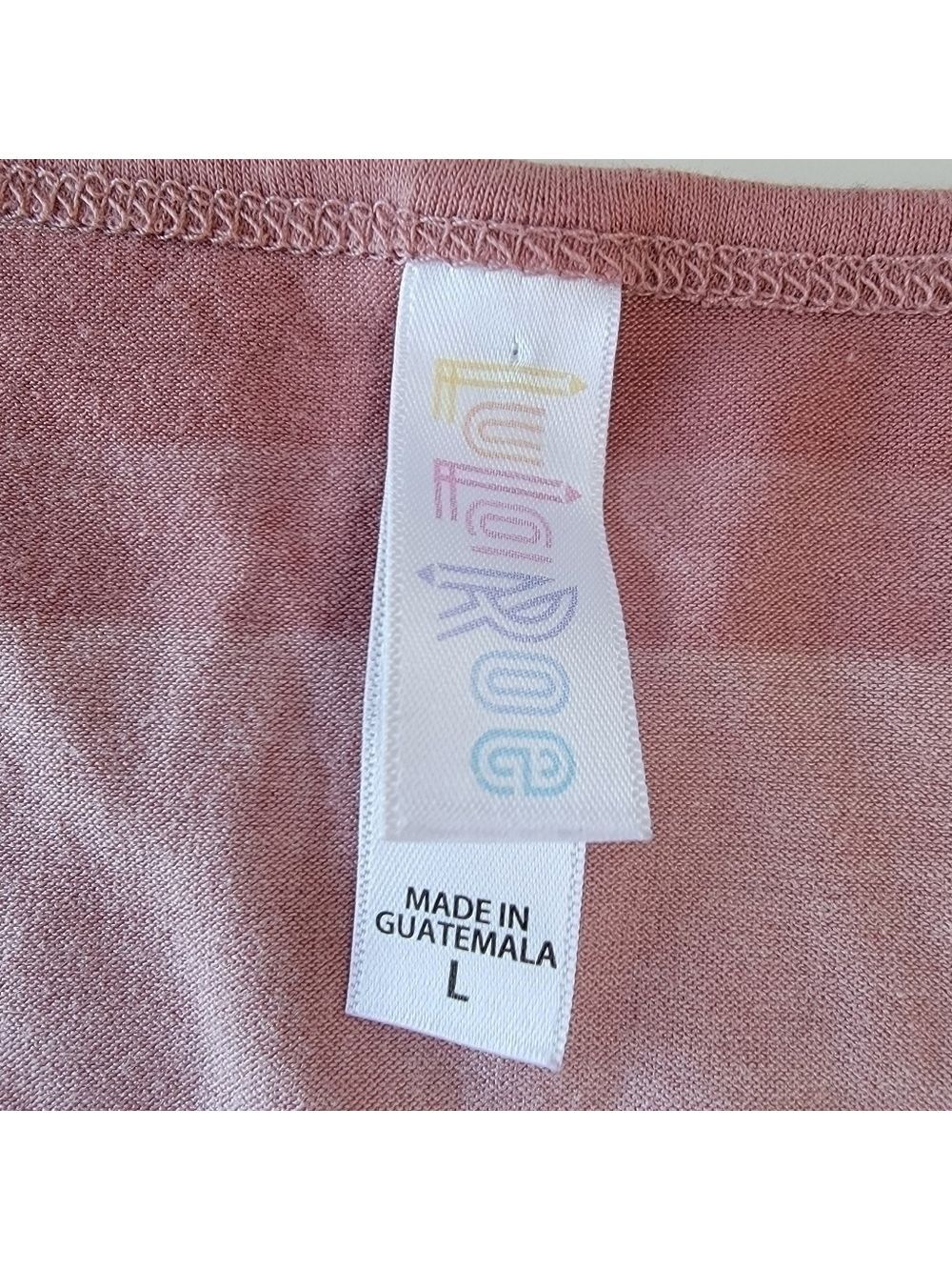 LuLaRoe☆ Lynnae Striped Long Sleeve High Low Hem Stretch Size Large EUC - Picture 5 of 8